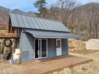 영동 물한계곡 농막